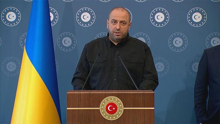 Ukrayna Savunma Bakanı Ümerov: Adımlar çok net: 'Ateşkes', 'İnsani adımların atılması' ve 'Liderler zirvesine hazırlık'