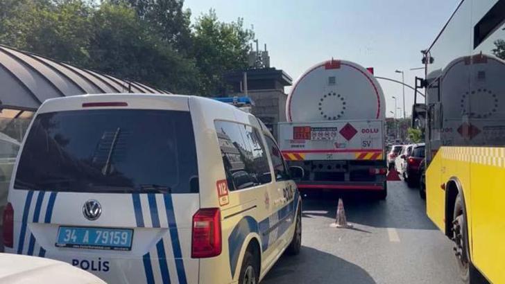 Eyüpsultan’da yakıt tankerinin çarptığı yaya öldü