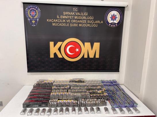 Şırnak'ta kaçakçılık operasyonlarında 63 gözaltı