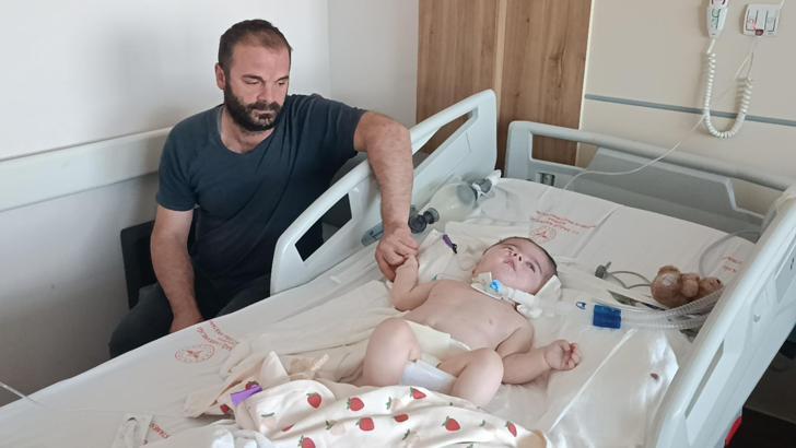25 ayda 16 ameliyat geçiren hidrosefali hastası Ayaz, yaşam mücadelesi veriyor