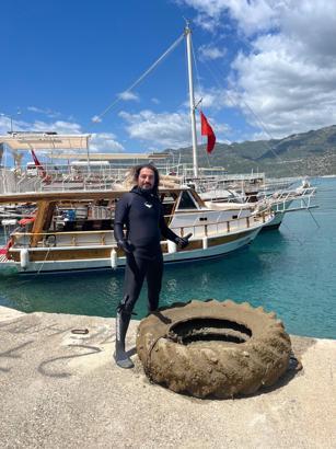 Doğa harikası Çayağzı Sahili ile deniz dibi temizlendi; 45 ton atık çıktı / Ek fotoğraflar