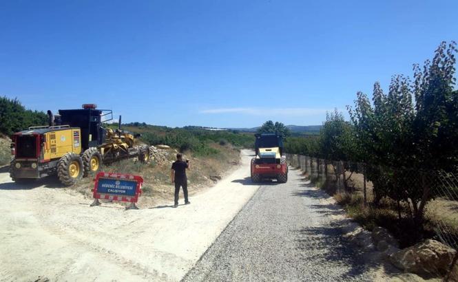 Akdeniz’de soğuk asfalt çalışmaları hız kazandı