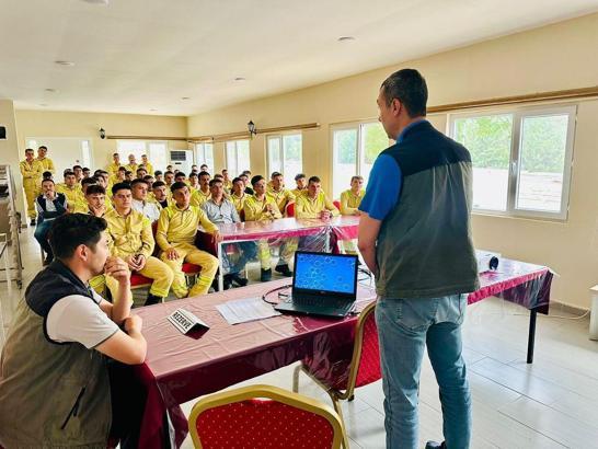 Hatay’da ateş savaşçıları işbaşı yaptı