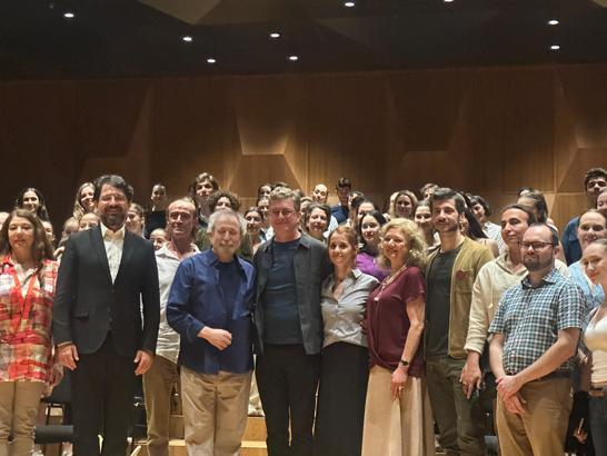 İstanbul-Rus koreograf Boris Eifman, sanatçılar ve konservatuvar öğrencileriyle bir araya geldi