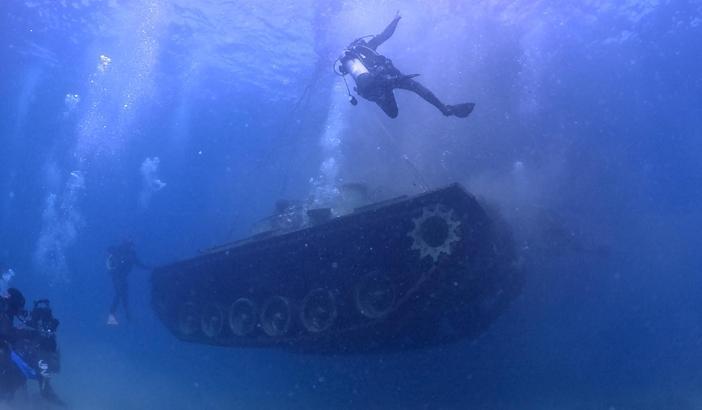 Saros Körfezi'ne tank batırıldı (3)