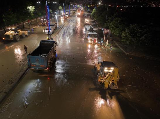 Trabzon'da sağanak; 1 kişi kayıp (6)