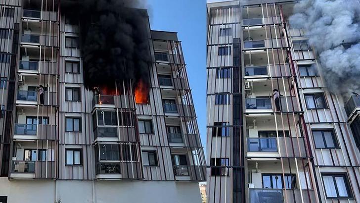 Çanakkale'de yangın; 10 kişi dumandan etkilendi