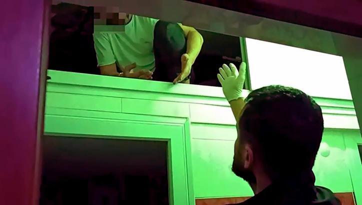 Firari hükümlü tavan arasında saklanırken yakalandı