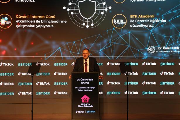 Bakan Yardımcısı Sayan: Dijital dünyanın daha güvenli bir yer olmasına katkı sağlıyoruz