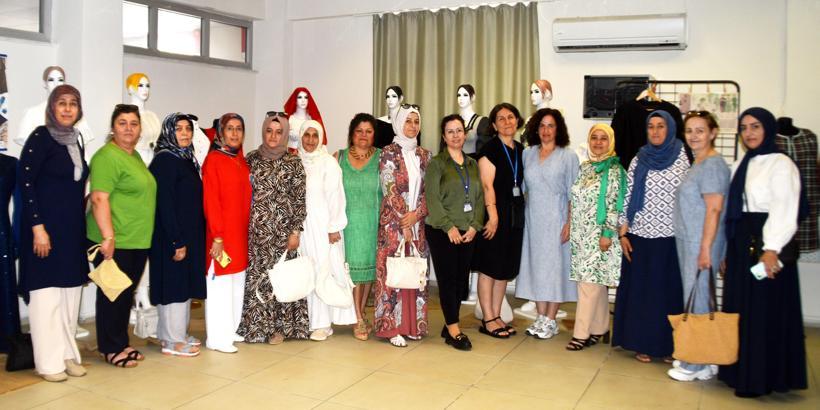 Bir yılın emeği sergilendi