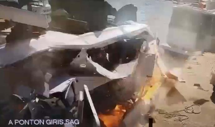 Bodrum'da teknede patlama: 3 yaralı (3)