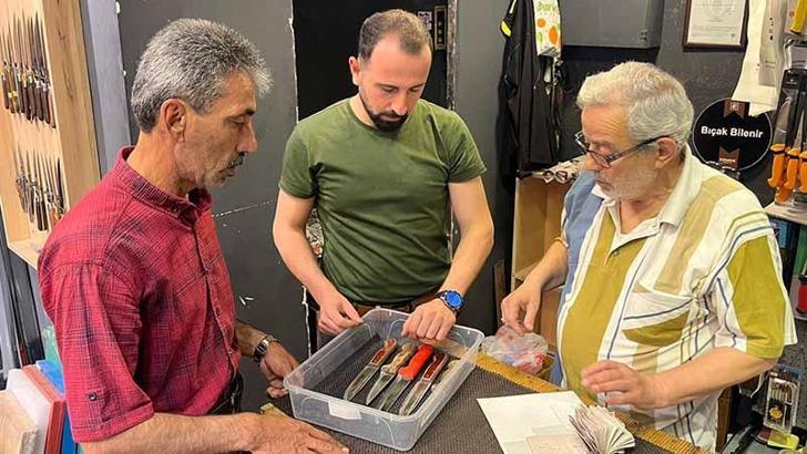 Bıçakçılarda Kurban Bayramı yoğunluğu