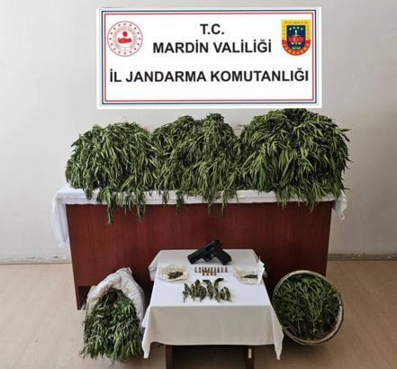 Mardin'de uyuşturucu operasyonunda 4 şüpheli gözaltına alındı