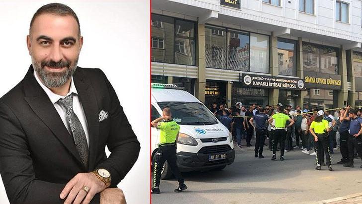 Tekirdağ'da iş insanı, ofisinde başından vurulmuş halde ölü bulundu