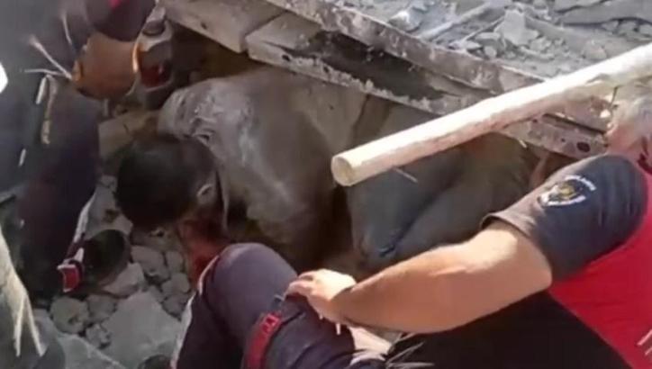 Şanlıurfa’da istinat duvarı çöktü; 4 işçi yaralandı