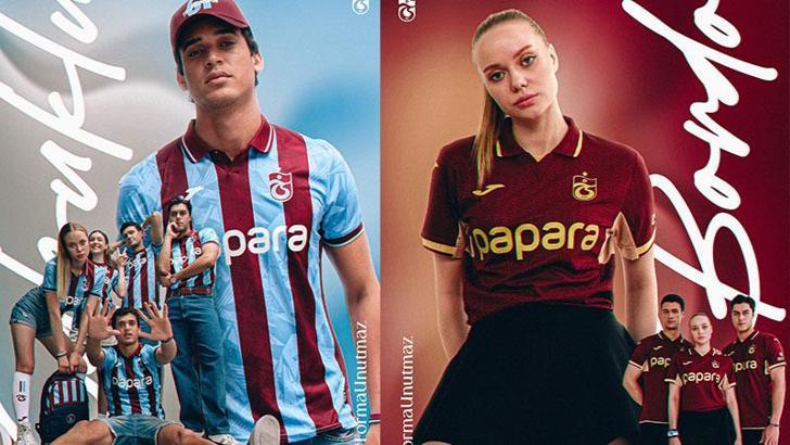 Trabzonspor’un yeni sezon formaları satışa çıkıyor