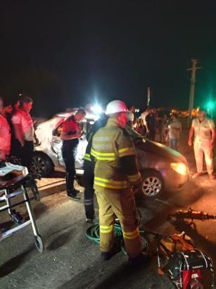 Mardin'de TIR ile çarpışan otomobil takla attı: 1'i ağır 2 kişi yaralandı