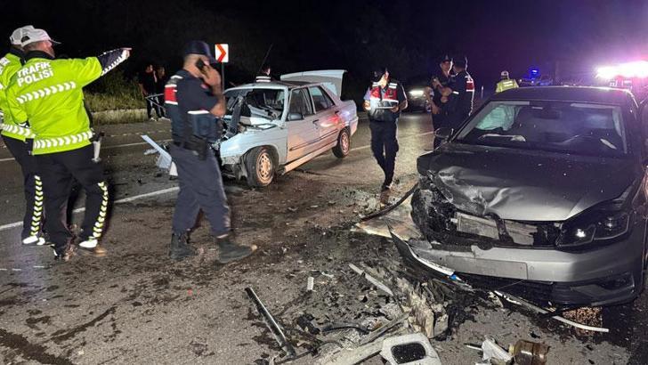 Bartın'da kaza; 1'i ağır, 4 yaralı