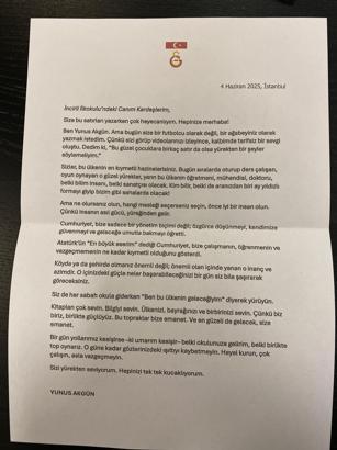 Yunus Akgün’den köy okulu öğrencilerine destek