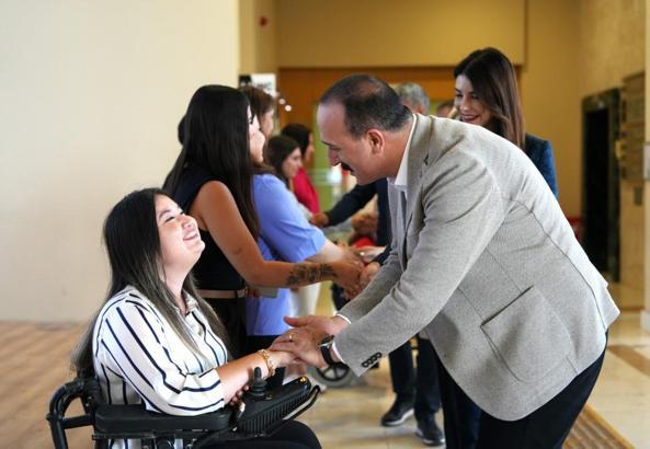 Başkan Kotan personelle bayramlaştı