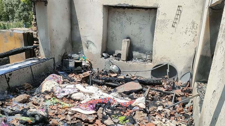 Tüp kaçağını çakmakla kontrol edince evi ve 80 bin lirası yandı