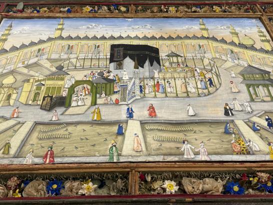 İstanbul- Topkapı Sarayı'ndaki 200 yıllık 'Mescid-i Haram' tablosu restorasyonda