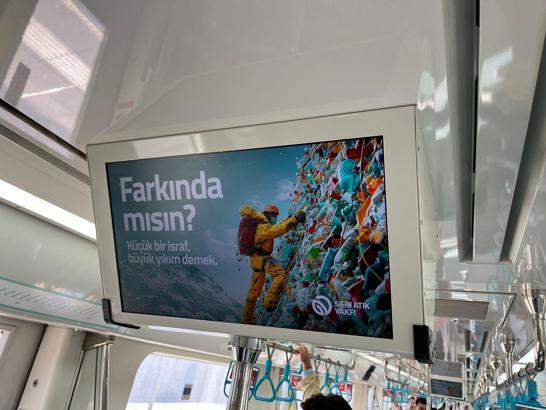 Atıkların zararlarına karşı 'Farkında mısın' kampanyası