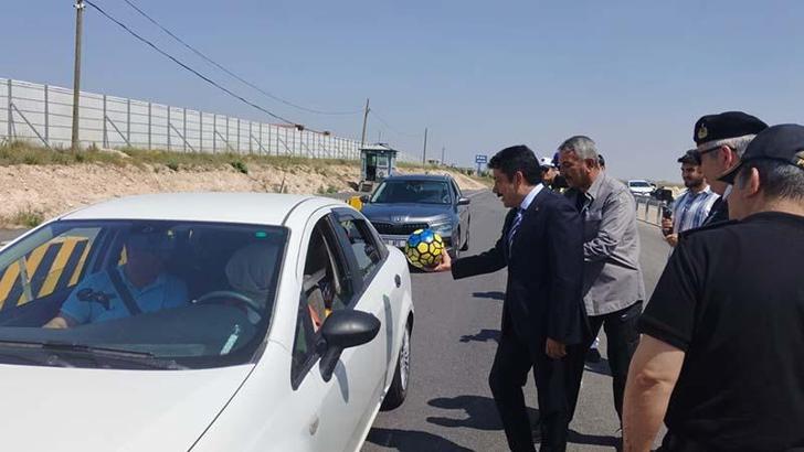 26 ilin geçiş güzergahı Kırşehir'de bayram arifesinde trafik denetimi