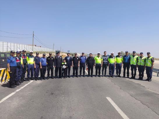 26 ilin geçiş güzergahı Kırşehir'de bayram arefesinde trafik denetimi