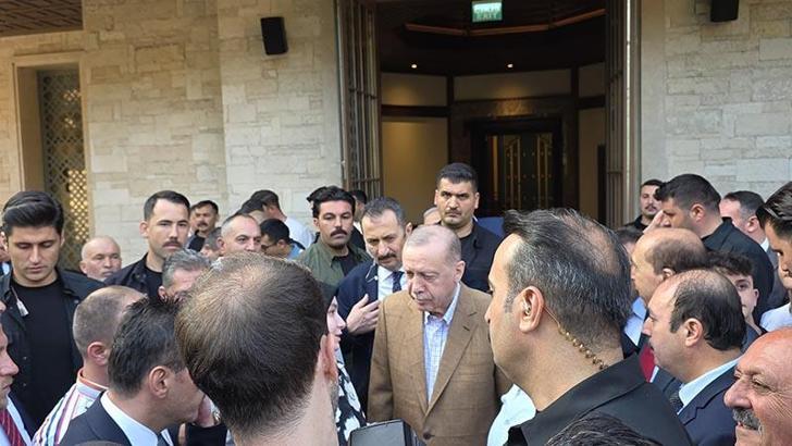 Cumhurbaşkanı Erdoğan bayram namazını Muğla'da kıldı