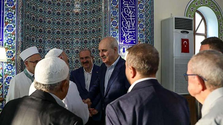 TBMM Başkanı Kurtulmuş, bayram namazını Çanakkale’de kıldı