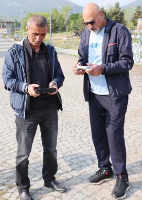 Kaçan kurbanlığı dronlarla aradılar