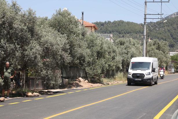 Muğla'da Menteş Yolu tamamladı