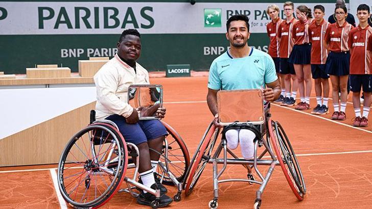 Ahmet Kaplan Roland Garros Quad kategorisinde ikinci oldu