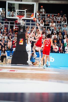 A Milli Kadın Basketbol Takımı, hazırlık maçında Almanya’ya 81-65 mağlup oldu