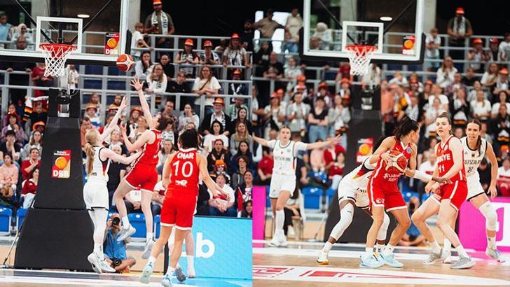 A Milli Kadın Basketbol Takımı, hazırlık maçında Almanya’ya 81-65 mağlup oldu