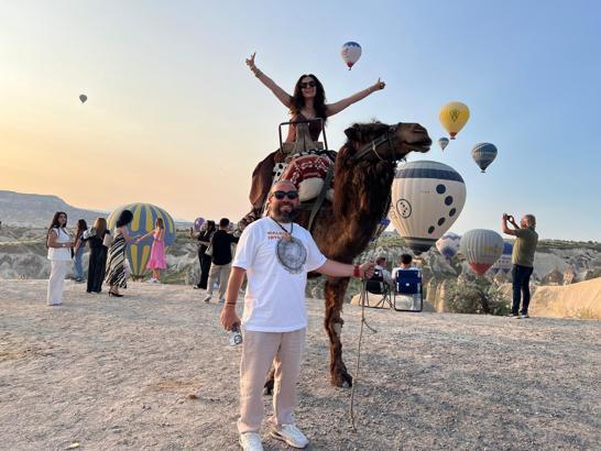 Kapadokya’da bayram tatili yoğunluğu