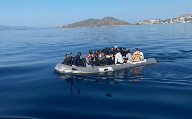 Bodrum’da 25 kaçak göçmen yakalandı