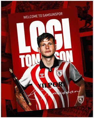 Samsunspor, Logi Tomasson ile 4+1 yıllık anlaşma sağladı
