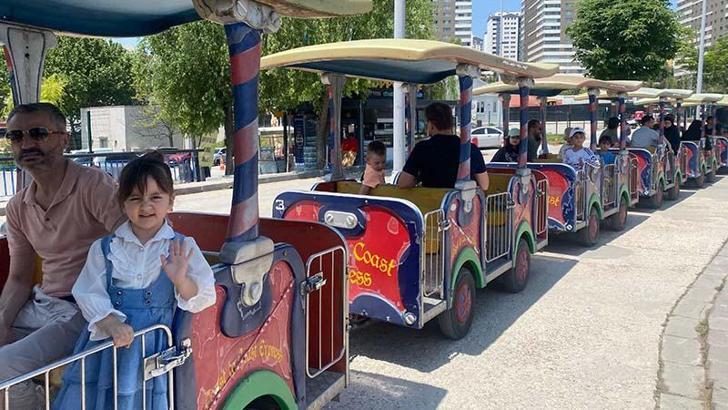 Ankara'da park ve mesire yerlerinde bayram hareketliliği