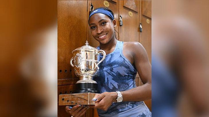 Fransa Açık'ta şampiyon Coco Gauff
