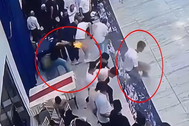 Siirt’te düğün salonunda 1 kişinin öldüğü silahlı saldırı anı kamerada