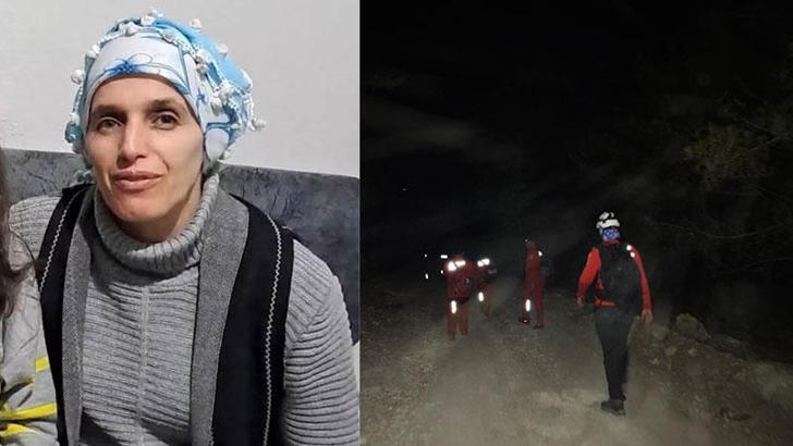 Mersin'de tabiat parkında kaybolan kadın aranıyor