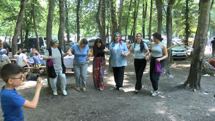 İstanbul - Bayram tatilinde Belgrad Ormanı’na akın ettiler