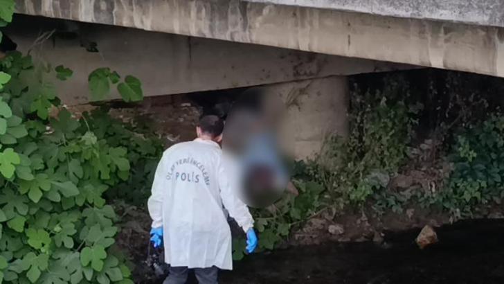 Bursa'da dere kenarında erkek cesedi bulundu