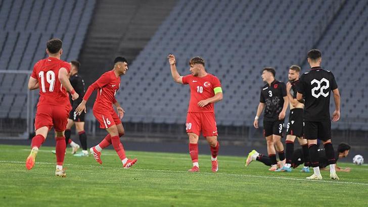 Türkiye Ümit Millî Takımı, Arnavutluk'u 1-0 yendi