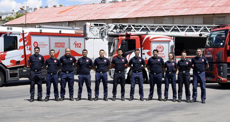Antalya İtfaiyesi yaz sezonuna hazır