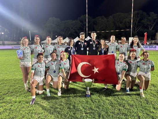 Kadın 7’li Ragbi Milli Takımı namağlup şampiyon oldu