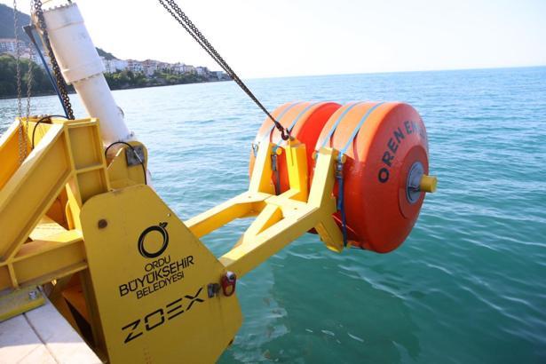 Ordu’da dalgalardan enerji üretiliyor