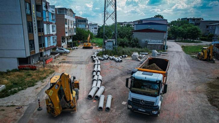 Bursa'da,  2 mahallede alt yapı çalışmalarında sona gelindi